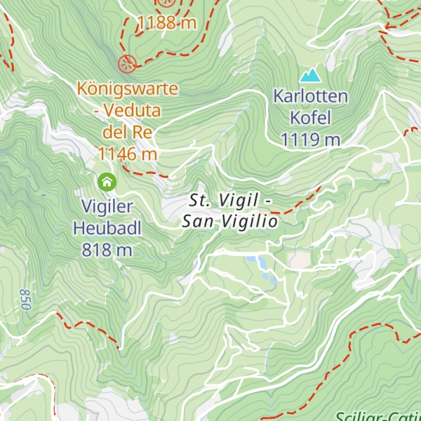 Map of Simmelemüller