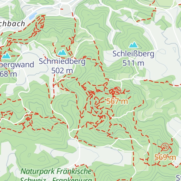 Map of Luginsland
