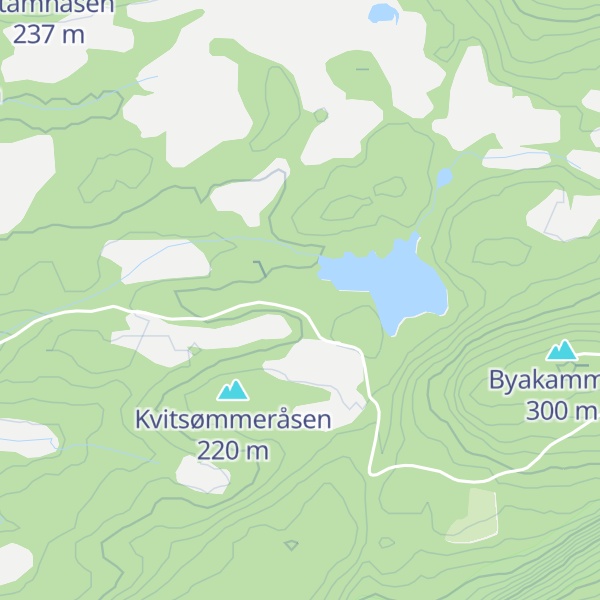 Map of Svarttjønnbua