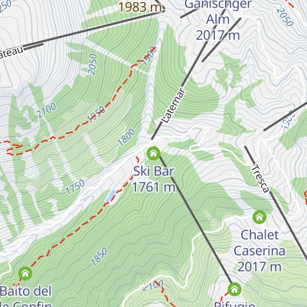 Map of Ski Bar