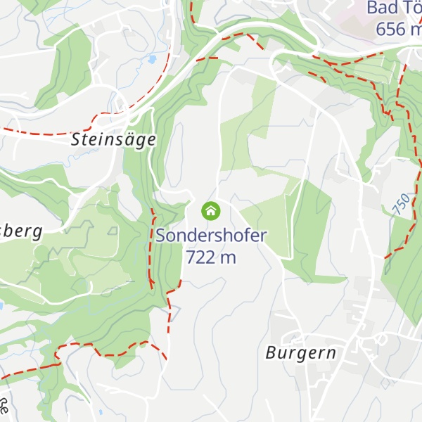 Map of Sondershofer