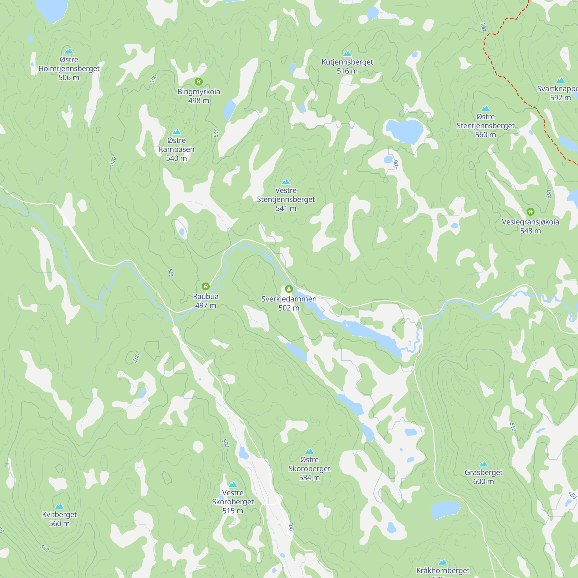 Sverkjedammen map