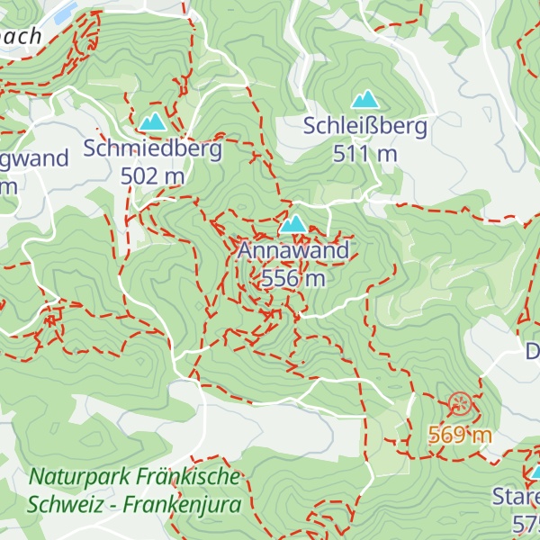 Map of Rutschen