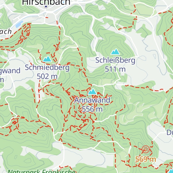 Map of Bergwachthütte Prellstein
