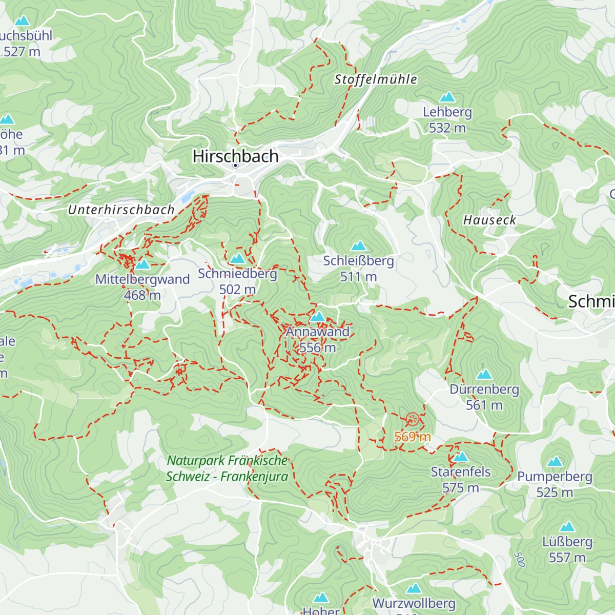 Bergwachthütte Prellstein map