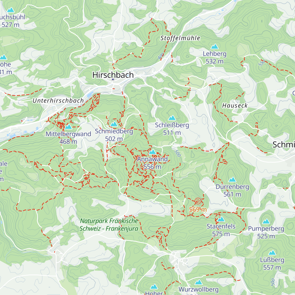 Bergwachthütte Prellstein map