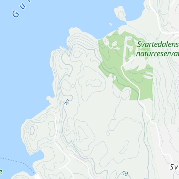 Map of Skåreberget