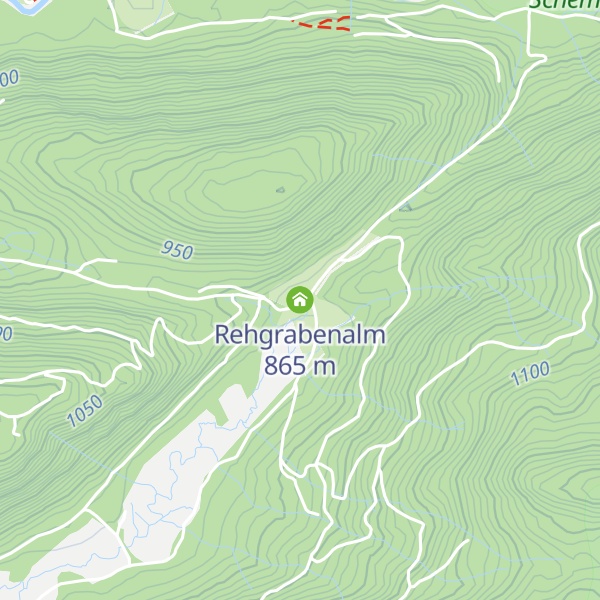 Map of Rehgrabenalm