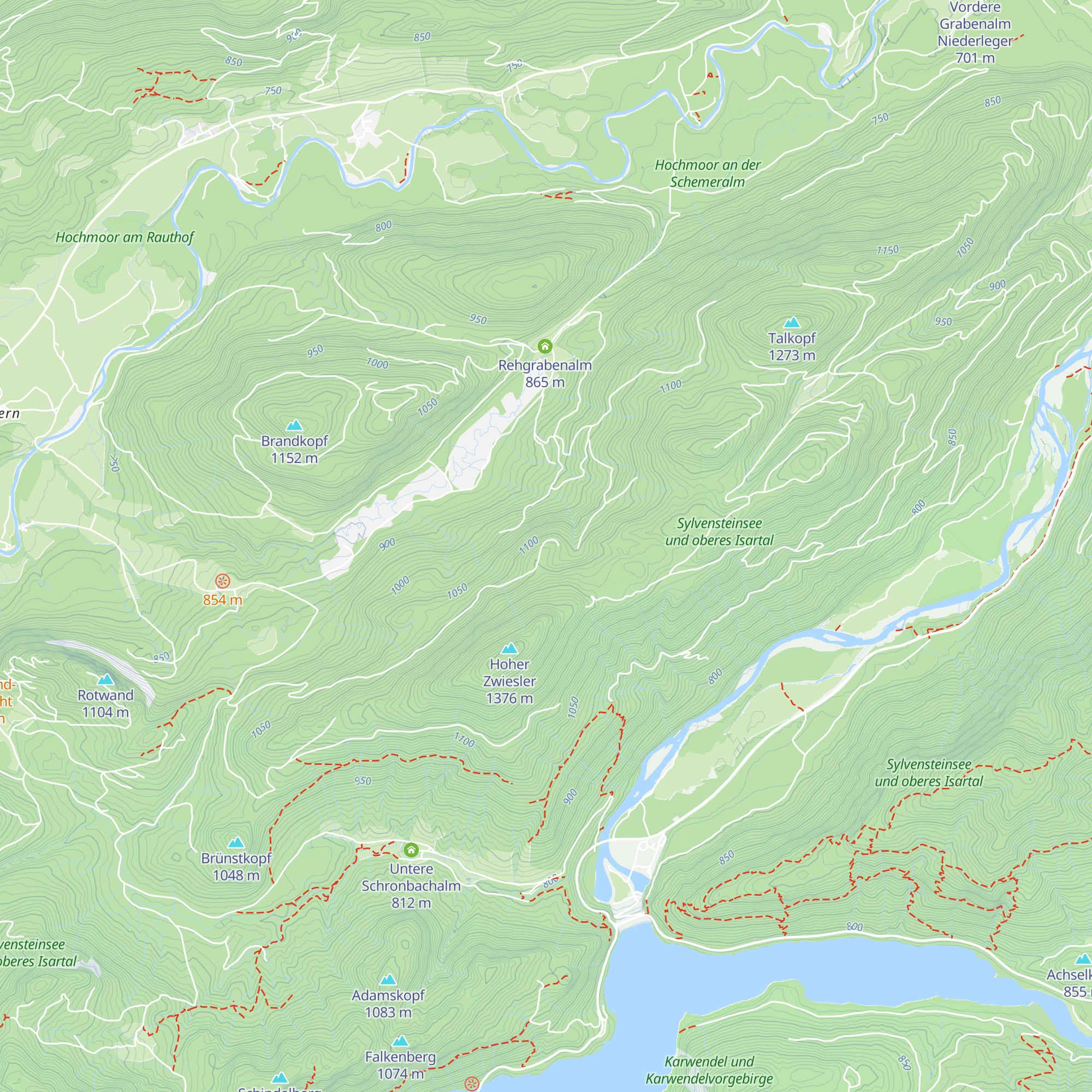 Rehsteighütte map