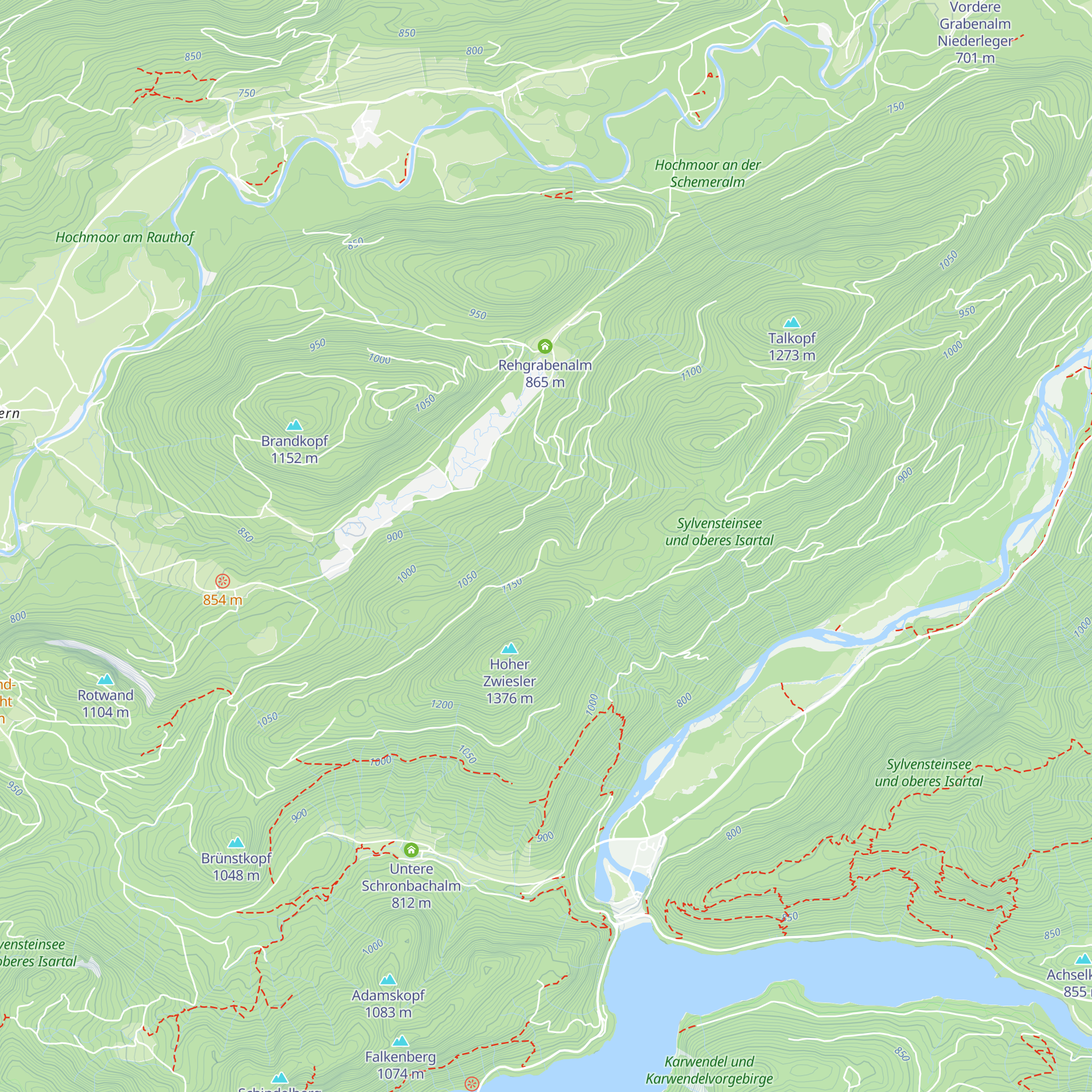 Rehsteighütte map