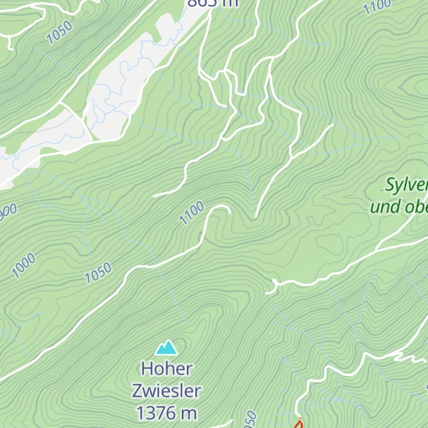 Map of Rehsteighütte