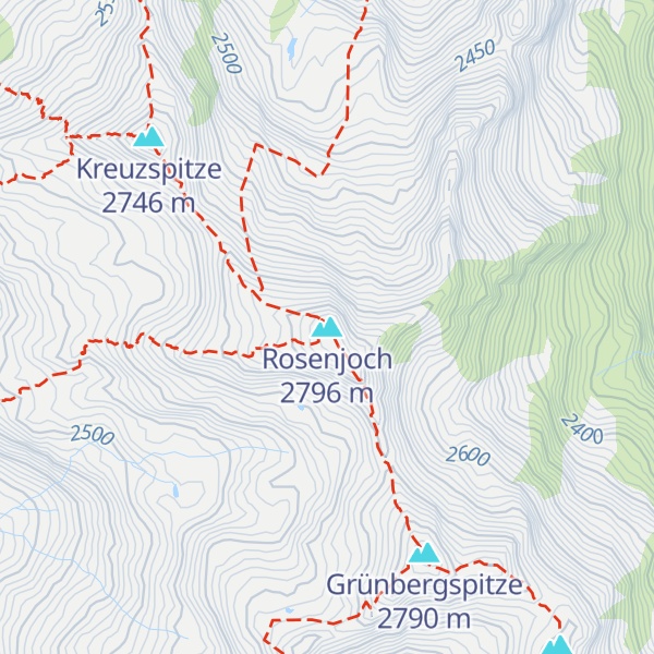 Map of Rosenjoch