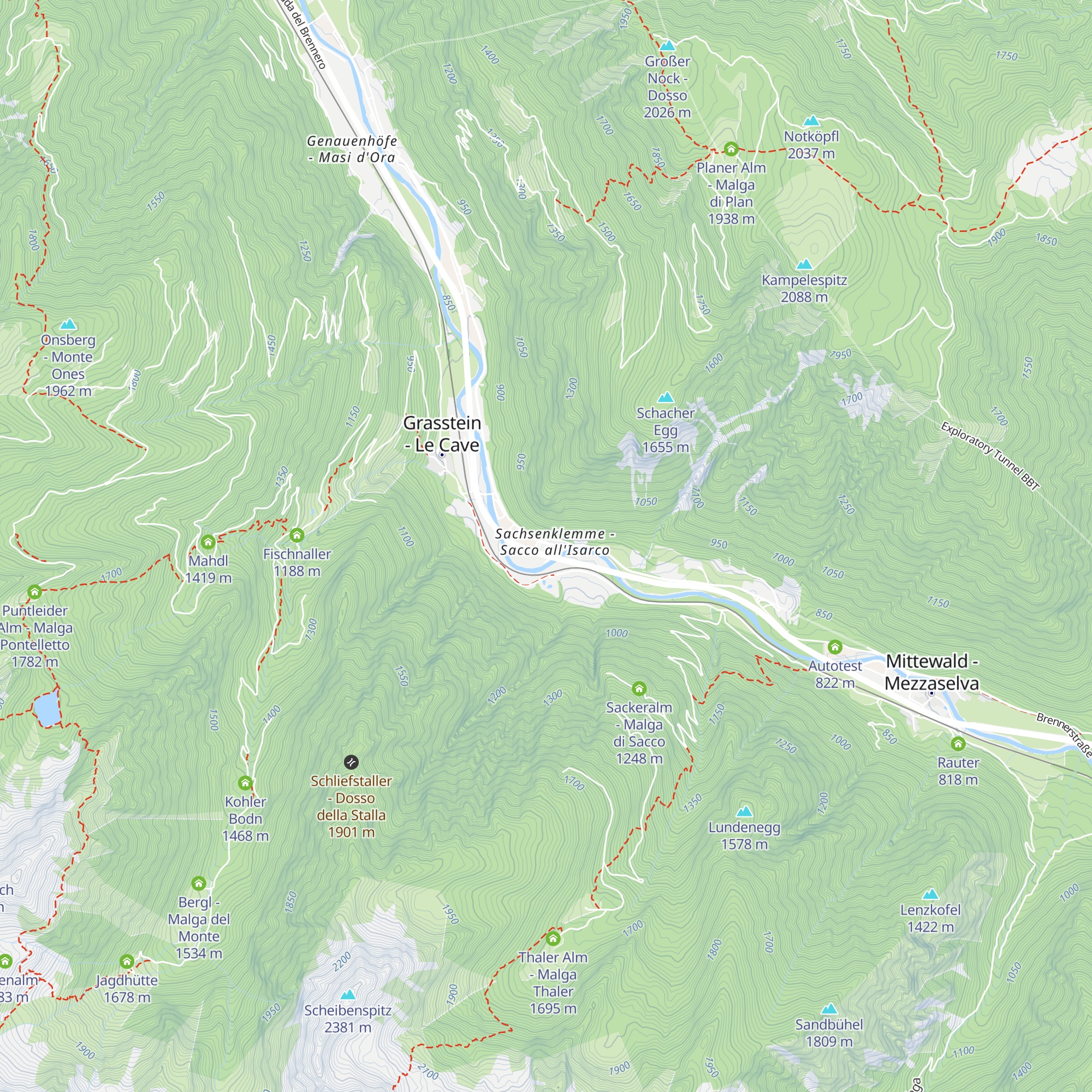 AH-Bräu map