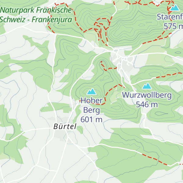 Map of Hoher Berg