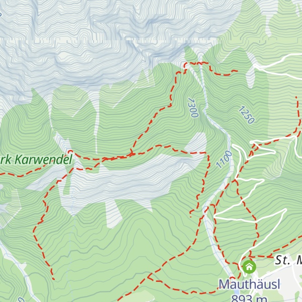 Map of Wandlalm