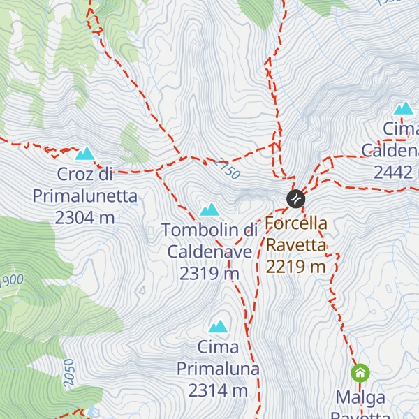 Map of Tombolin di Caldenave