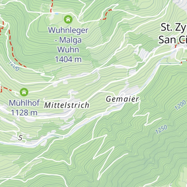 Map of Gasthof Edelweiss