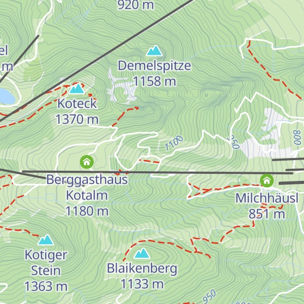 Map of Kreinbauernalm