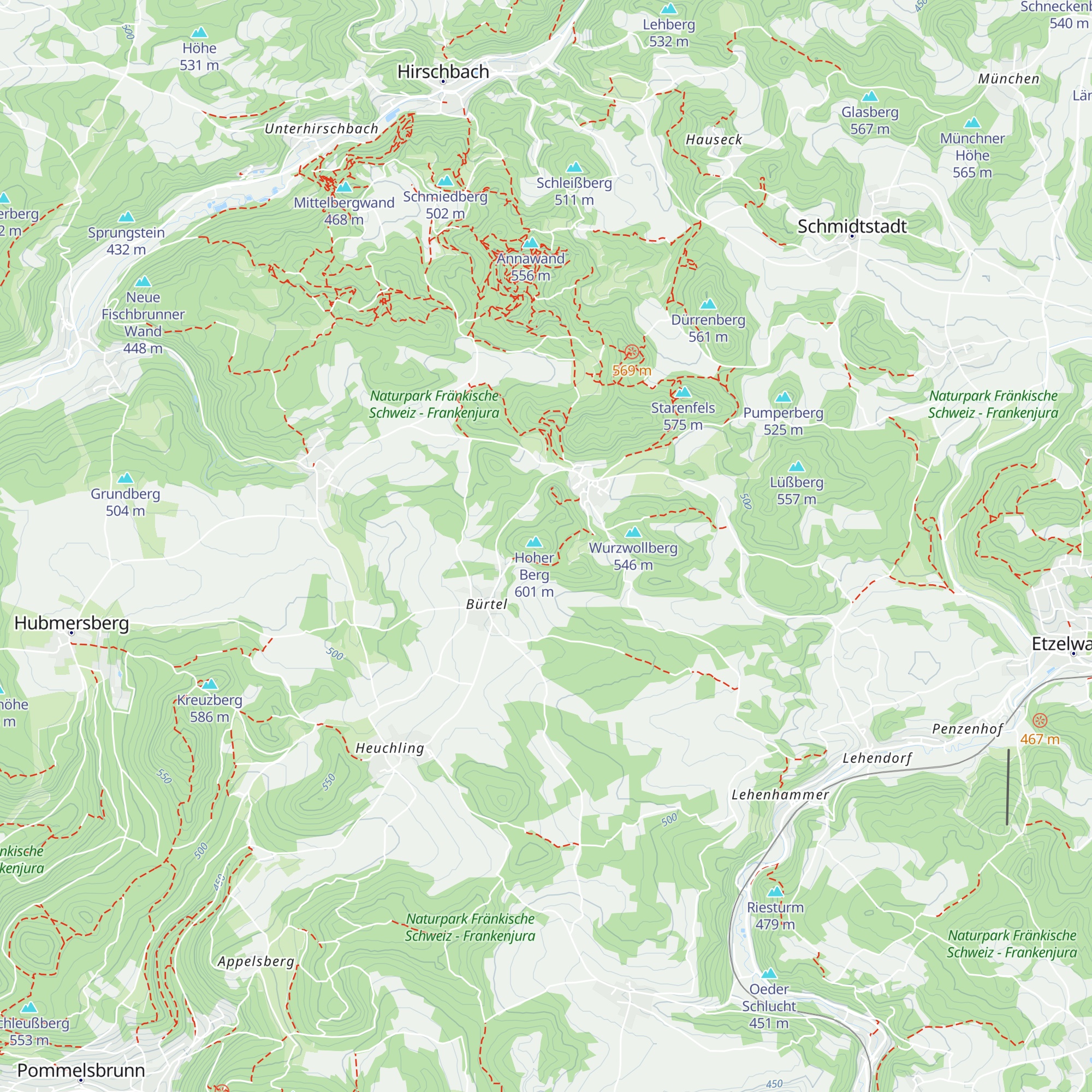 Carl-Semler-Hütte map