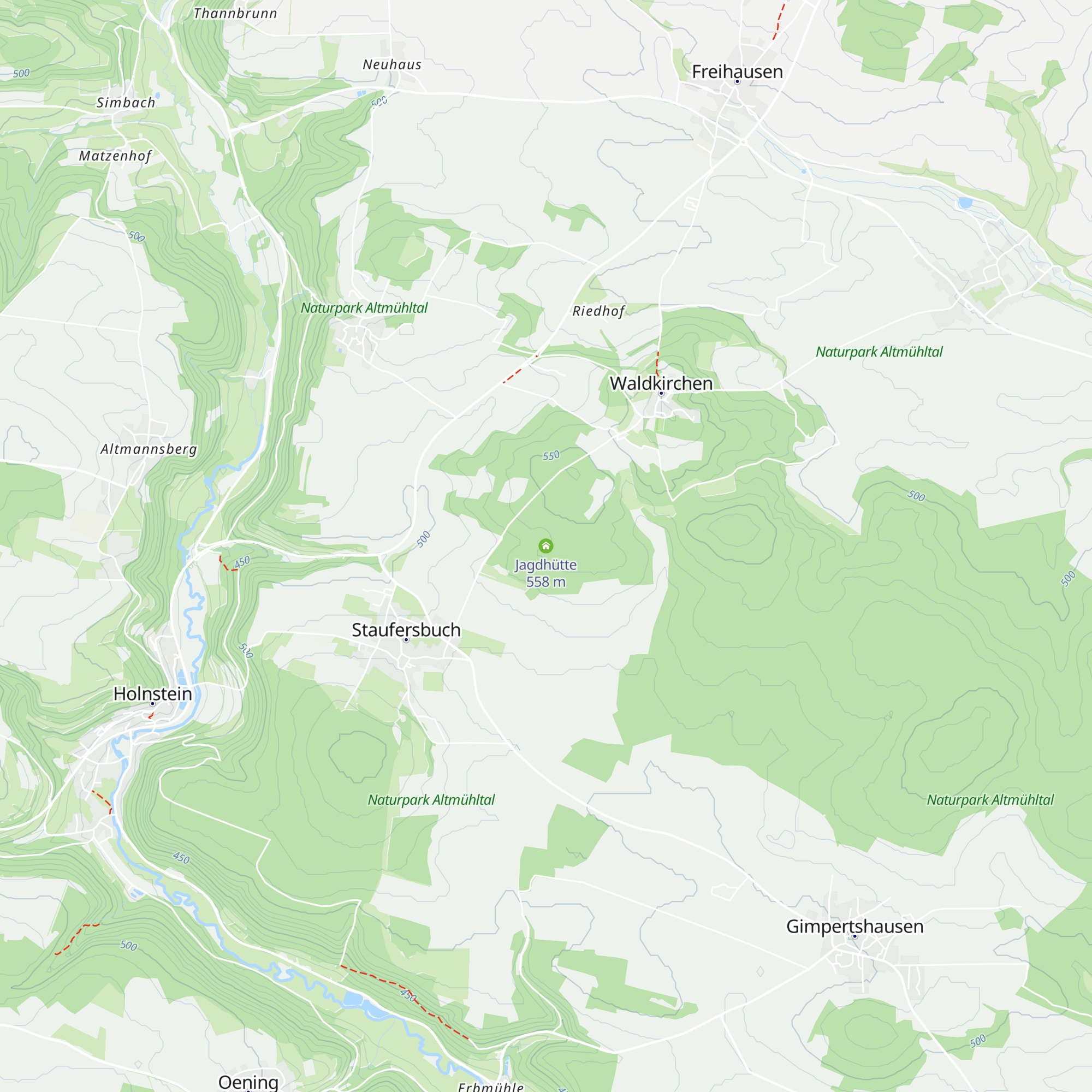 Jagdhütte map