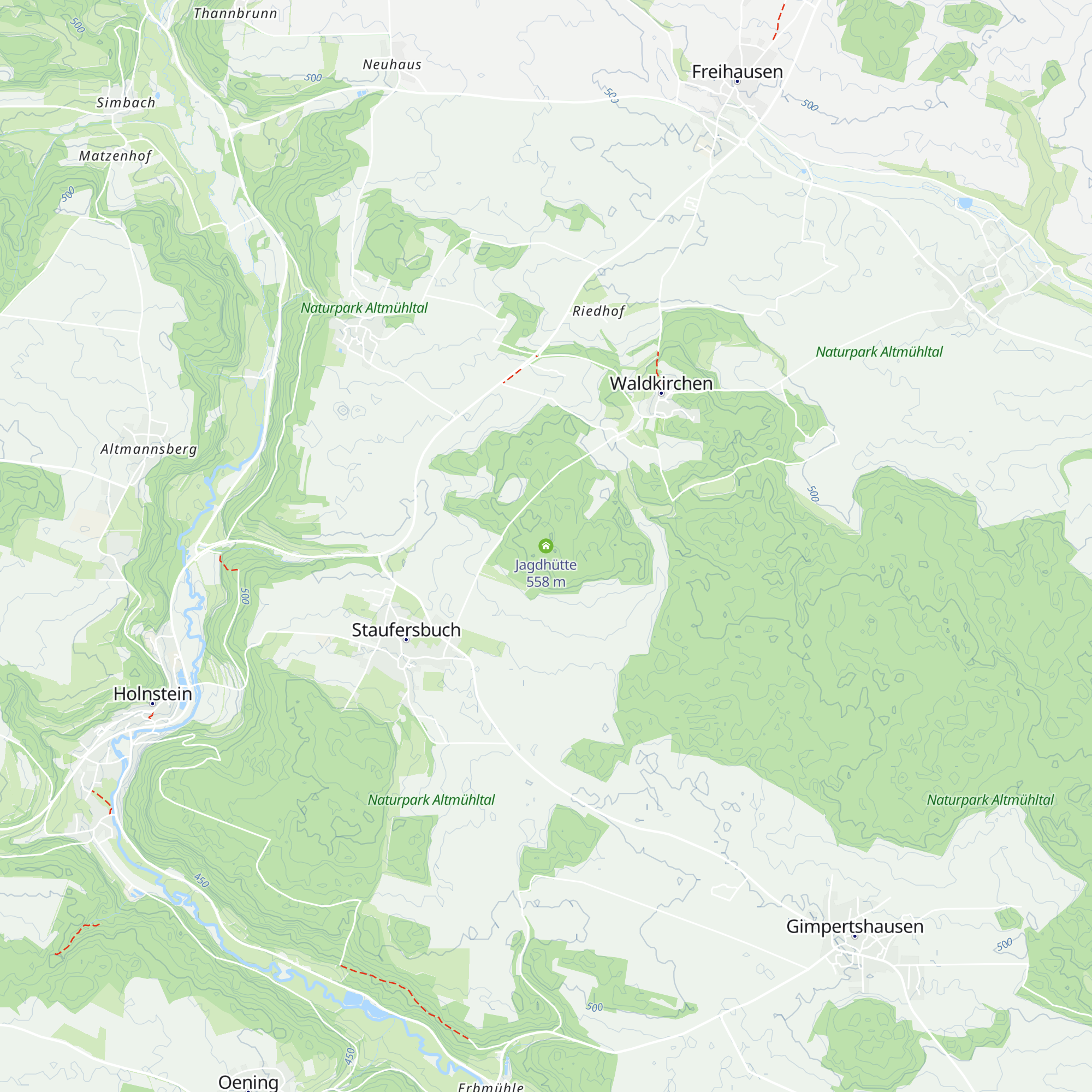 Jagdhütte map