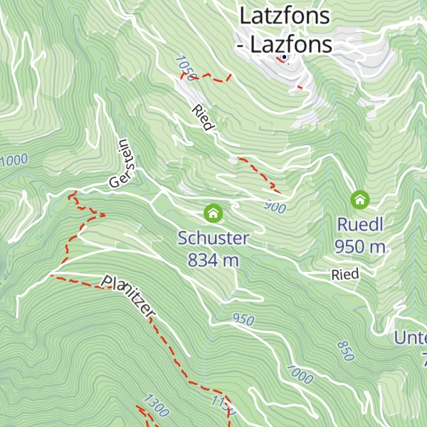 Map of Schuster