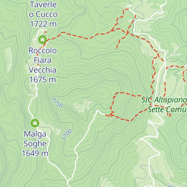 Map of Monte Fiaretta
