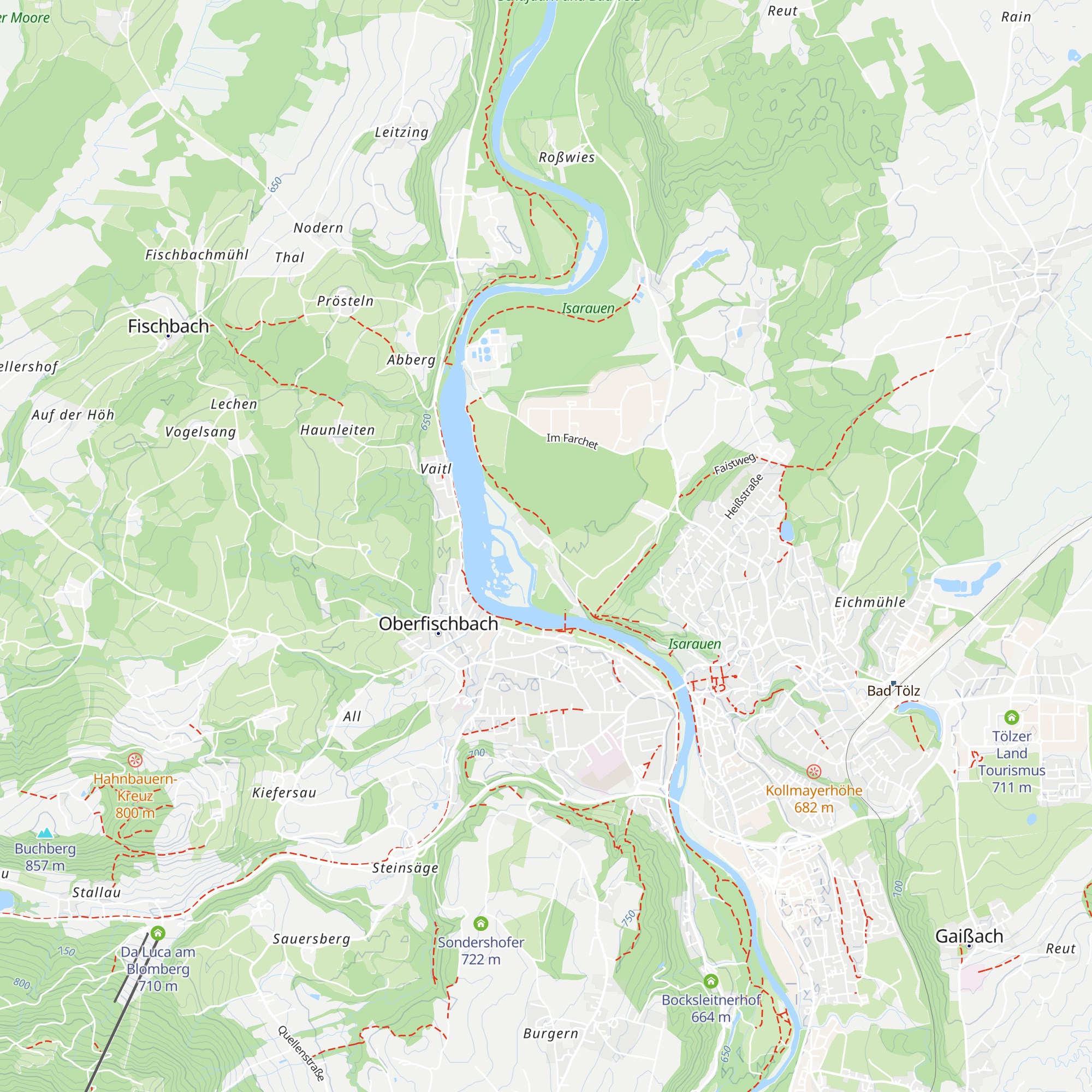 Moralt Alm map