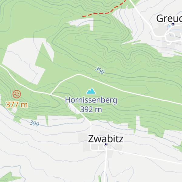 Map of Hornissenberg