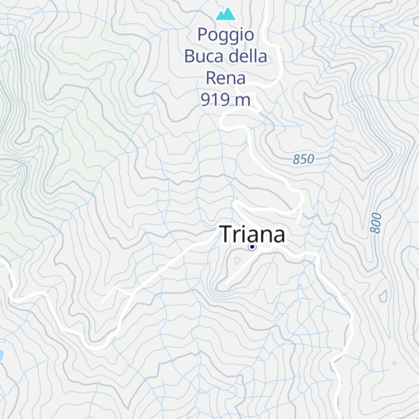 Map of Poggio del Ginestraio