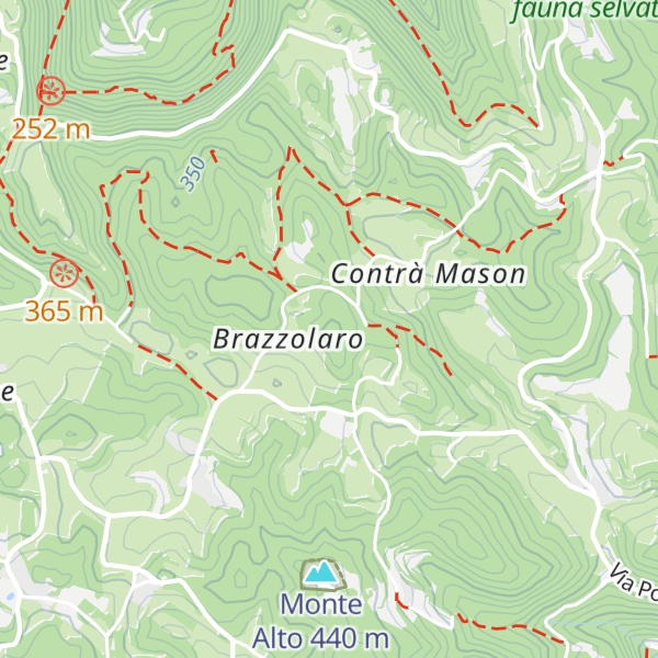 Map of Monte Mason