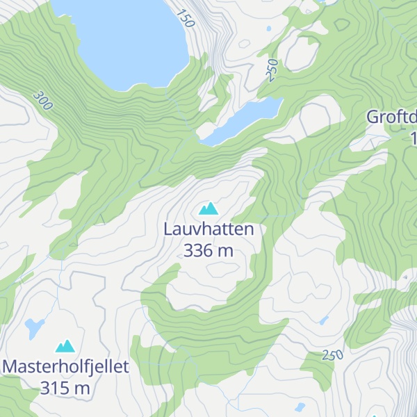Map of Lauvhatten