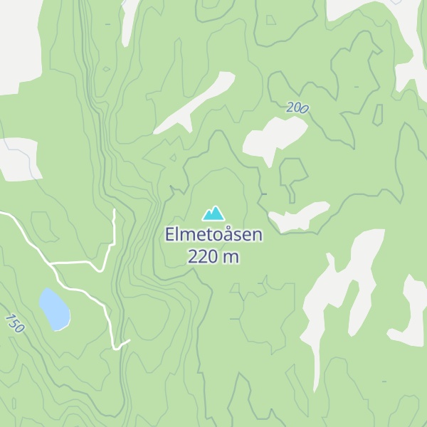 Map of Elmetoåsen