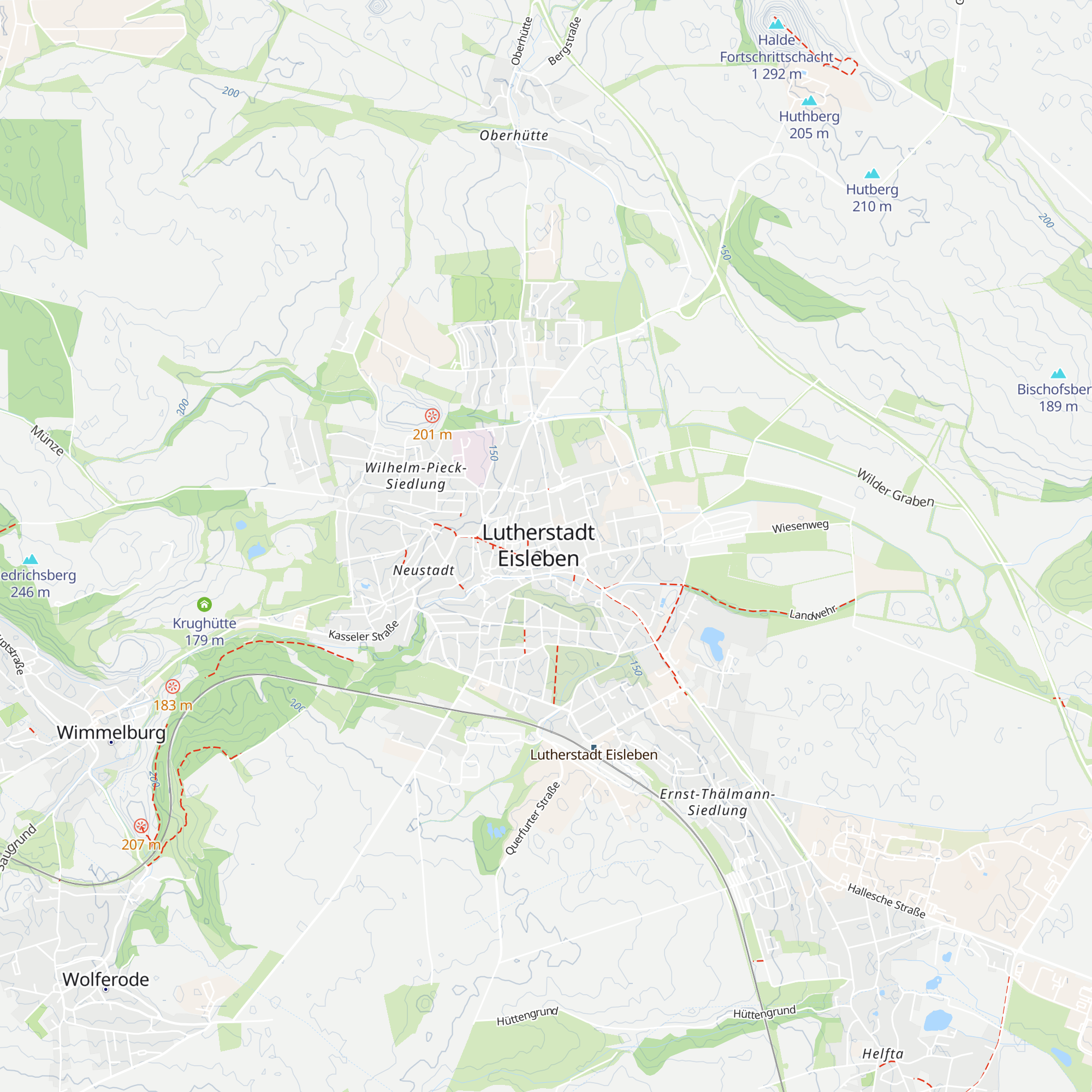 Touristeninformation map