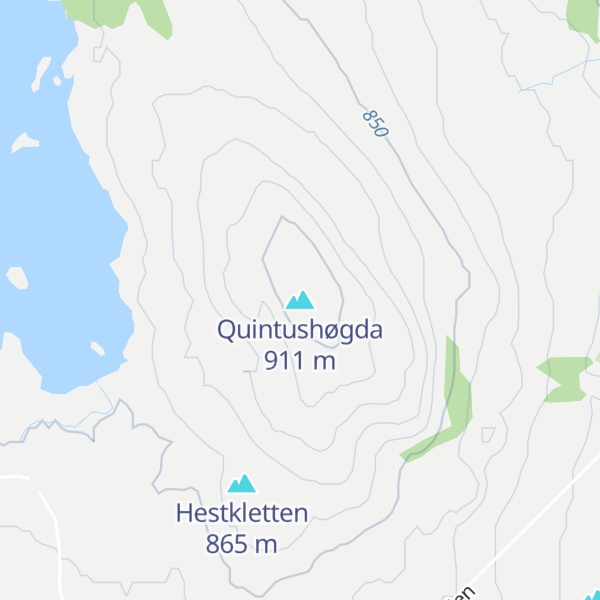 Map of Quintushøgda