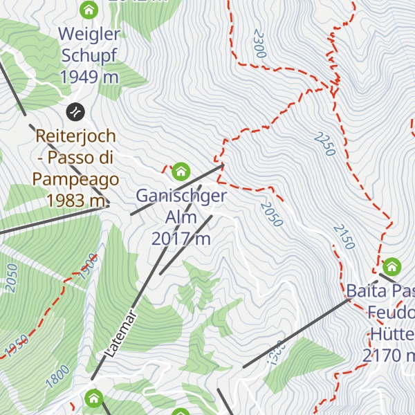 Map of Zischgalm
