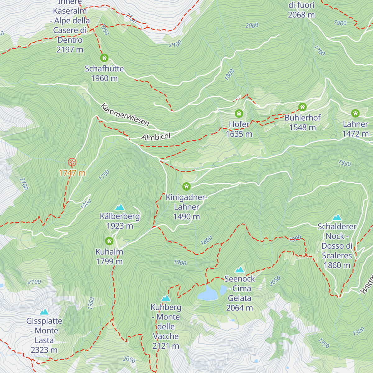 Kinigadner-Lahner map