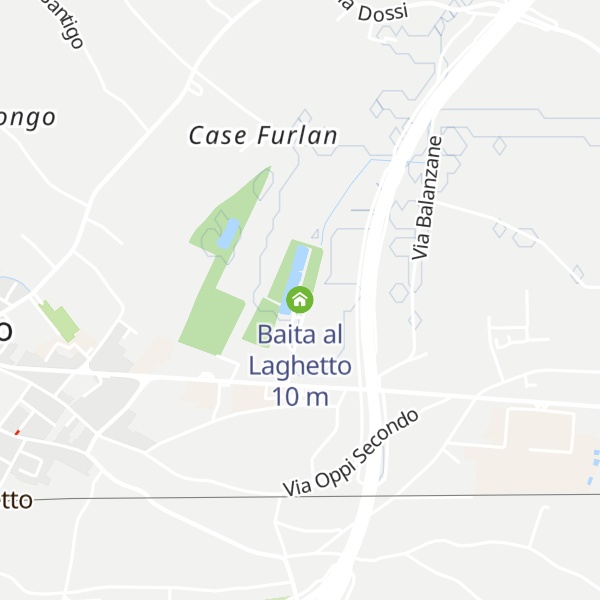 Map of Baita al Laghetto