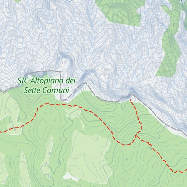 Map of Cima Incudine