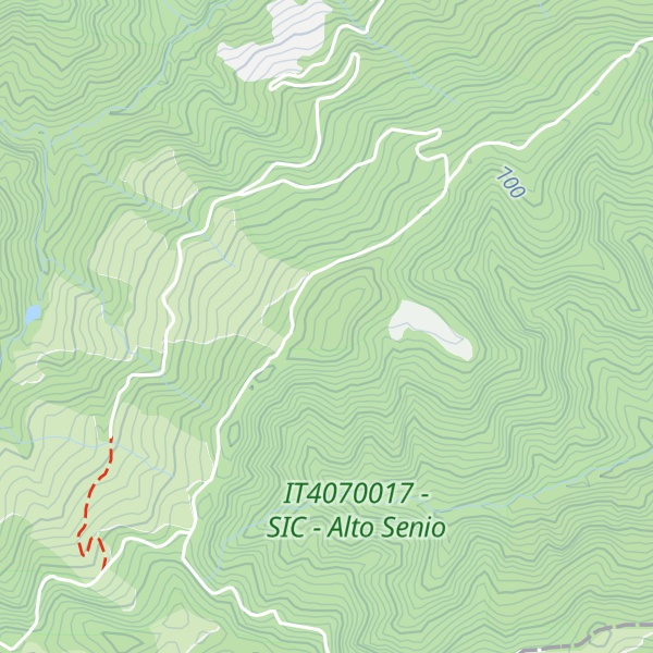 Map of Monte del Puntale