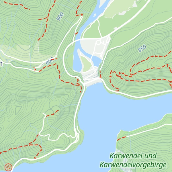 Map of Hochwasserentlastung 1