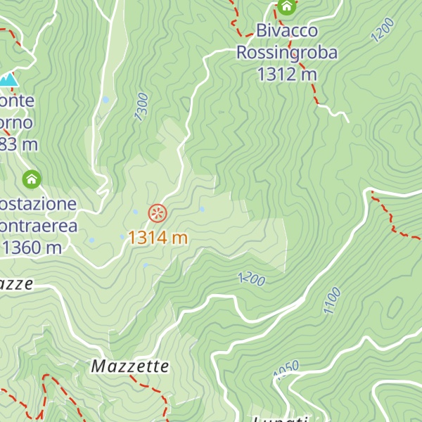 Map of Malga Campo Est