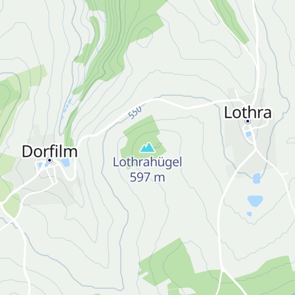 Map of Lothrahügel