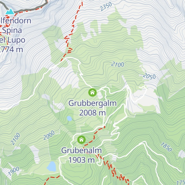 Map of Grubbergalm