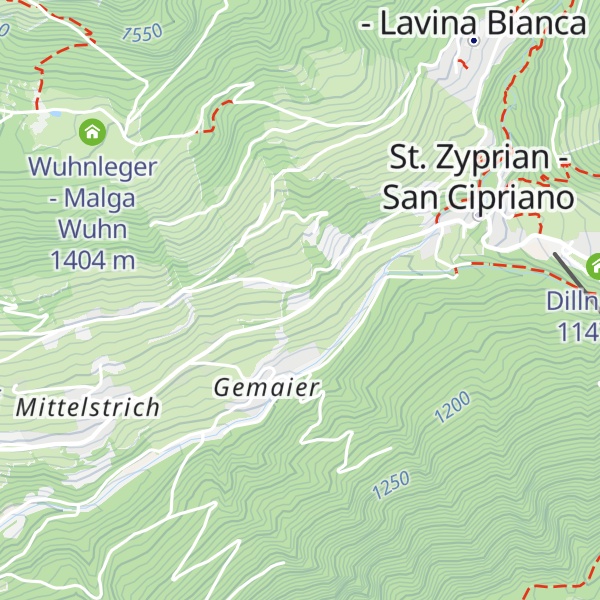 Map of Kerschbaumerhof