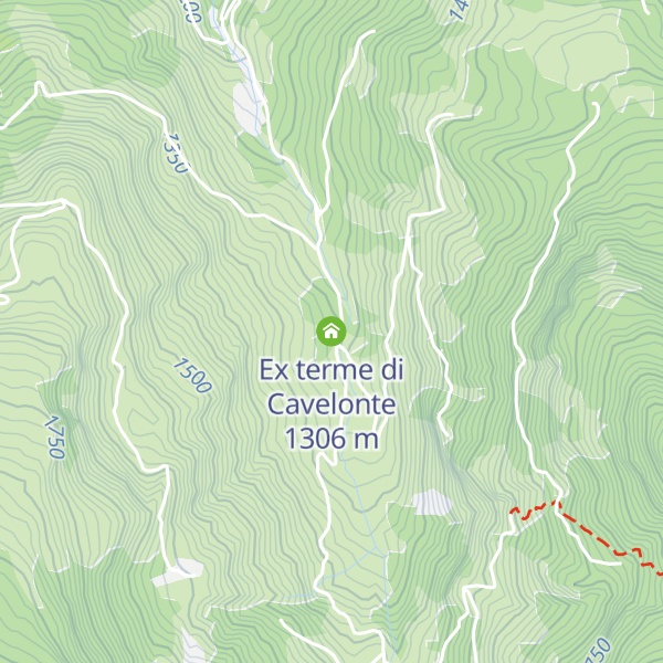 Map of Ex terme di Cavelonte