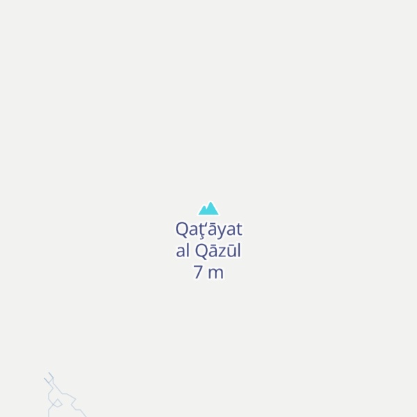 Map of Qaţ‘āyat al Qāzūl