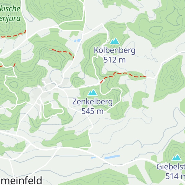Map of Zenkelberg