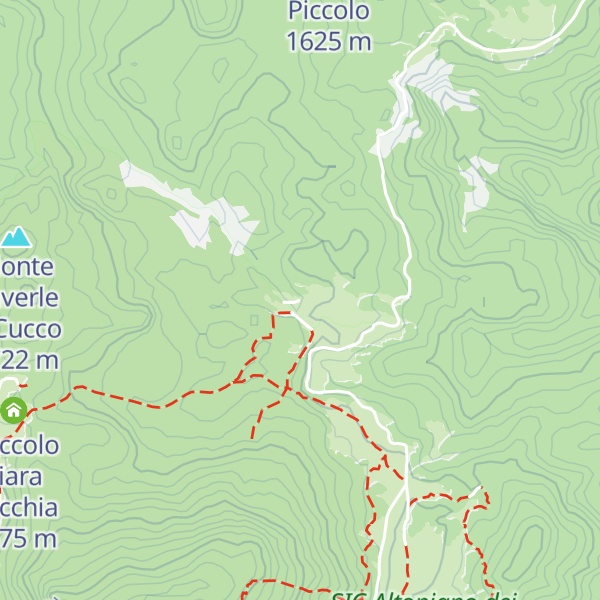 Map of Malga Fiara