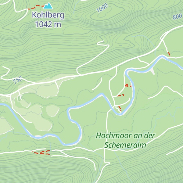 Map of Schemeralm